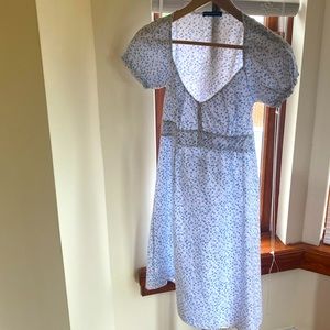 Gorgeous EUC Brandi Melville Blue Floral Mini Dress